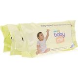 Frefly Store Elma Kokulu Islak Devam Mendili 3X90 Adet, Bebek Temizleme Mendili, Bebekler Için Islak Mendil, Alt Temizleme Mendili (3X90 (270 Adet))