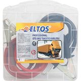 Frefly Store Eltos TK300 Çantalı Oto Akü Takviye Kablosu 200 Amper 2 Metre