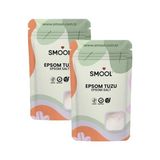 Frefly Store Epsom Tuzu 2'li Set (2X1000 Gr) Ingiliz Tuzu Katkısız, Banyo Tuzu Ayak Banyosu Peeling 2 kg