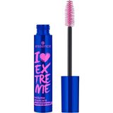Frefly Store Essence Cosmetics I Love Extreme Suya Dayanıklı Hacim Veren Maskara - 001 Brown