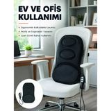 Frefly Store Ev ve Araç Için Masaj Minderi Modlu Isıtmalı Titreşimli Koltuk Masaj Pedi