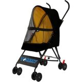 Frefly Store Evcil Hayvan Arabası Siyah 76.5 * 44 * 99CM Max 15KG