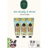 Frefly Store Eyüp Sabri Tuncer 3 Adet Soul Beauty El ve Vücut Kremi 50 ml ve Rosıe Pamuk 60'lı