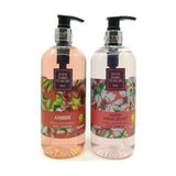 Frefly Store Eyüp Sabri Tuncer Sıvı Sabun Amber 500 ml ve Japon Kiraz Çiçeği 500 ml - 10 Adet