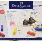 Frefly Store Faber-Castell Creative Studio Toz Pastel Boya, 48 Renk, Yumuşak Doku, Yoğun Pigment, Sanatsal Kullanım Için Uygun - 0-Koyu Mavi