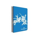 Frefly Store Faber-Castell Pp Kapak Knights Canlı Spiralli Defter 80 Yaprak Çizgili - 1