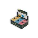 Frefly Store Faber-Castell Renkli Hamur Silgi, 18’li, Kutulu, Kolay Şekil Verilebilir, Lekesiz Temizlik, Eğlenceli ve Kullanışlı Tasarım - 0