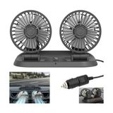 Frefly Store FAN10 Mini Araç Vantilatörü, 12 Volt Dc, Çakmaklık Bağlantılı, Plastik, Araç Numaratörlü (2 Li Set)
