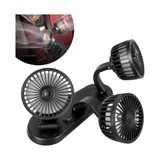 Frefly Store FAN10 Mini Araç Vantilatörü, 12 Volt Dc, Çakmaklık Bağlantılı, Plastik, Araç Numaratörlü (3 Lü Set)