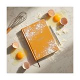 Frefly Store Fark Tanıtım Tarif Defteri – A5 Boyutunda Sert Kapaklı 100+ Tariflik Recipe Journal, Ölçü Tablosu, Not Alanı, Indeks ve Şef Soruları (Sarı) - 41 Delft Blue