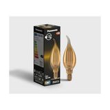 Frefly Store Filament Ampul (Mum Tipi) E14 Flame 4W 360LM 2000K Gold (Sıcak Sarı Işık) [enerji Sınıfı F]