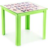 Frefly Store Fiore 50X50 H:40 Çocuk Masası Yeşil-Alfabe