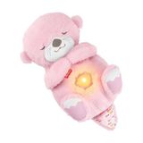 Frefly Store Fisher-Price Uyku Arkadaşı Su Samuru Oyuncağı ve Ses Makinesi, Yenidoğanlar Için, Nefes Alıp Verir Gibi Hareket Eden, Işıklı ve Taşınabilir, JLJ33