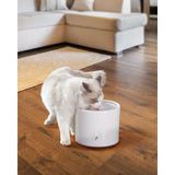 Frefly Store Fonri Kedi Köpek Akıllı Otomatik Su Kabı, 2 Litre, Evcil Hayvan Su Pınarı, Uzaktan, Sesli Kontrol
