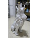 Frefly Store Frefly Beyaz Renk Aslan Kral Biblo 78 Cm Boy