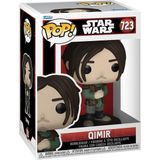 Frefly Store Funko Nita Toys Pop Star Wars: Acolyte - Qimir Figür - (DipCamo)Charcoal-White