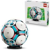 Frefly Store Futbol Temalı Dekoratif Oyuncak Seti, 1498 Parça ile Mikro Stadyum Sahnesi Içeren Yaratıcı Oyun