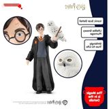Frefly Store Gerçekçi Hedwig Figürü - Harry Potter Temalı Koleksiyon Parçası - (DipCamo)Charcoal-White