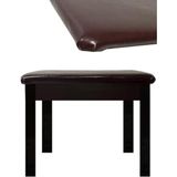 Frefly Store Gizli Bölmeli Kahverengi Piyano Taburesi (32X54X48)