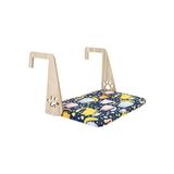 Frefly Store Gobypet Kalorifer Petek Radyatör Yatağı, Askılı Kedi Yatağı, Ahşap Taşıyıcılı Kedi Hamağı, Yumuşak Minderli Konforlu Kedi Desenli Tasarım