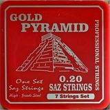 Frefly Store Gold Pyramid Uzun Sap Bağlama Teli 0.20 - Ahşap - Ceviz