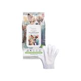 Frefly Store Greenwich Eldiven Mendil 20 Adet | Yüz Göz Kulak Ağız Pati Arka Bölge Temizliği | Kedi Köpek - 00-Siyah - Beyaz