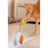 Frefly Store Hareketli Robot Kedi Oyuncağı, Interaktif Tüylü Araba