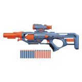 Frefly Store Hasbro Elite 2.0 Eaglepoint Rd-8 Atıcı 8 Dart Tamburu, Çıkarılabilir Nişan Dürbünü ve Namlu, 16 Dart, Sürgü Hareketi