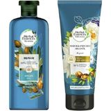 Frefly Store Herbal Essences Fas Argan Yağı Onarıcı Şampuan 250 ml + Saç Kremi 200 ml Argan