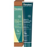 Frefly Store Himalaya Botanique Diş Macunu 75 ml | Ecocert Cosmos Sertifikalı | Organik Bileşenler, Neem, Nar | Florür ve Gluten Içermez - 00-Siyah - Beyaz