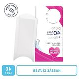 Frefly Store Hipoalerjenik Ağda Bandı - Bacak ve Vücut Için 40'lı Paket