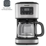 Frefly Store Homend Coffebreak 5046H Otomatik Zaman Ayarlı Xl 12 Fincan Filtre Kahve Makinesi