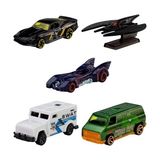 Frefly Store Hot Wheels 5'li Batman Araba Seti JLN10