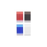 Frefly Store Isı ile Uçan Silinebilen Refill Kalem Içi Kırmızı Siyah Beyaz Mavi 40 Adet - 41 Delft Blue
