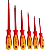 Frefly Store Izeltaş Izeltaş Tornavida Seti Izoleli Elektrikçi 6 Parça