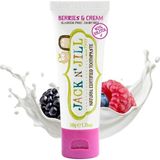 Frefly Store Jack N' Jıll Jack N Jill Doğal Sertifikalı Diş Macunu Orman Meyvesi ve Krema 50G - 00-Siyah - Beyaz