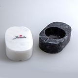 Frefly Store Jumbo Ascella Mermer Kapaklı 2'li Baharatlık 9X6X3 cm - 0,2 kg