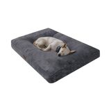 Frefly Store Jungolica Max Köpek Yatağı Antrasit – Ultra Yumuşak Peluş Kumaş, Nefes Alabilen Yapı, Sakinleştirici Konfor, Kaydırmaz Taban – Kedi ve Köpek Minderi (Large)