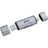Frefly Store Juo USB 3.2 Type-C ve Usb-A Otg Sd ve Micro Sd Hafıza Kart Okuyucu - Altın