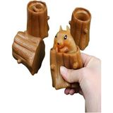 Frefly Store Kahverengi Sincap Squishy Oyuncak, Stres Atıcı Fidget