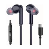 Frefly Store Kalın Silikon Kablolu Type C Kulaklık Tüm Typec Çıkışlı Cihazlara Uyumlu Tak Çalıştır !!!! Tak Kullan Mükemel Ses Bass Tiz Mikrofon Aaa Kalite Siyah TC21