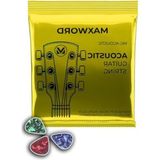 Frefly Store Kaliteli Akustik Gitar Teli Seti, Hediye Pena ile Beraber - 3 Renk Sunburst