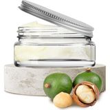 Frefly Store Katı Makademya Fındığı Yağı 50 Ml. Saf Makademiya Yağı Macademya Macadamia Butter - 0,5 L