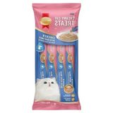 Frefly Store Kedi Ödülü Krema - Tavuk ve Keçi Sütü Aromalı (4 x 15 Gr)