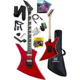 Frefly Store Kelly Kasa Elektro Gitar ile 2x Zebra Humbucker Manyetik