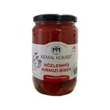 Frefly Store Kemal Kükrer Közlenmiş Kırmızı Biber Cam Kavanoz 720 cc