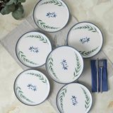 Frefly Store Keramika Daphne Nordic Pasta Tabağı 22 cm 6 Adet 22923