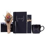 Frefly Store Kişiye Özel Mat Siyah Ajanda ve Kalem Kutusu Tasarımı - 41 Delft Blue