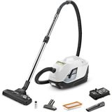 Frefly Store Kärcher Elektrikli Süpürge Ds 6 - Aksesuarlar Dahil Su Filtreli (650 W, Menzil 10,2 M, 2,1 M Hortum, 3 Nozul, Filtre) - Ahşap