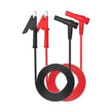 Frefly Store Krokodil Uçlu Multimetre Ölçü Aleti Probu, Silikonlu, 20A, 100 cm - 0- Koyu Mavi